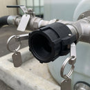 Cam Lever Coupler 1¼in Female x 1½in Polypropylene