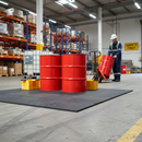 Heavy Duty Interlocking Tuff Base Tiles for Fuel and Chemical Spill Containment (350x450cm) (Pack of 63)