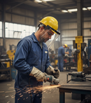 Professional Heavy Duty Polycarbonate Moulded Visor with Anti-Fog and Anti-Scratch Coating for Superior Eye Protection