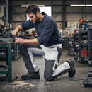 Premium Heavy Duty Customized Work Trousers with Kneepad Pockets - Lightweight, Water Repellent, and Stretch Fabric