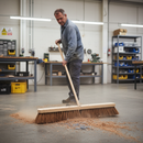 Professional 600mm Soft Platform Broom with Natural Coco Fibre for Industrial Cleaning