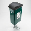 Pedal Operated Dog Waste Bin – 45 Litre Steel (view 2)