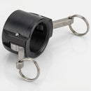 4in Cam Lever Coupler Blanking Cap, Polypropylene (view 2)