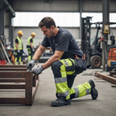 Premium Hi-Vis Trousers with Stretch Panels, CORDURA® Construction for Comfort and EN ISO 20471 Certification