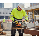 High-Performance Hi-Vis Eco CottonCool Sweatshirt for Comfort and Visibility