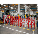 Premium Expanding Barrier System - Heavy Duty for Crowd Control, 4ft or 6ft Height Options