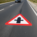 Professional Preformed Thermoplastic Road Marking for Crossroads - Easy Application, Non-Slip, Durable, and Compliant with BSEN 1871