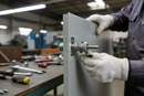 Premium Door Lock Assembly for Secure Forklift Cab Access - Durable and Reliable Replacement Component