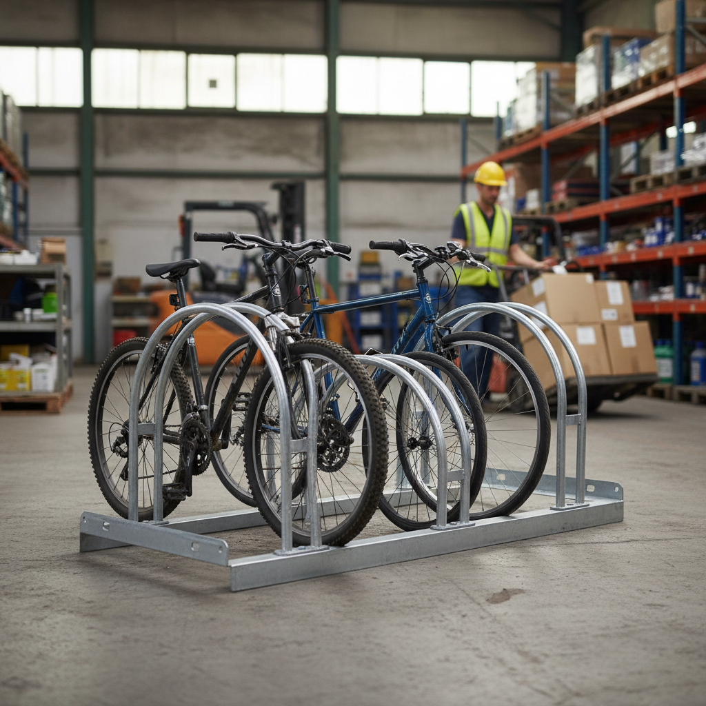 Bicucle Rack Professional Modular Bike Rack with Dual Direction Storage and Hot-Dip