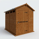 Modular Apex Security Shed with Customisable Panels (view 2)
