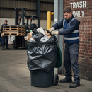 Premium Extra Heavy Duty Refuse Sacks - 457 x 737 x 965mm, Pack of 200 - High-Quality Professional Grade for Industrial and Commercial Applications