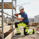 Premium Hi-Vis Yellow/Black Trousers with 4-Way Stretch and Holster Pockets for Ultimate Comfort and Visibility