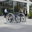 Professional Modular Bike Rack with Dual Direction Storage and Hot-Dip Galvanised Steel Construction for Maximum Security