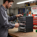 Heavy Duty Plastic Storage Units with 24 Drawers for Organizing