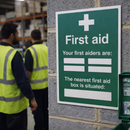 First Aid Sign – 215mm x 310mm – 3mm PVC – Safety Compliance