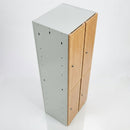 Timber 2-Door Locker with Cam Lock – Steel Frame, Soft-Close Hinges (view 2)