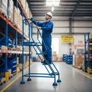 Premium 4 Step Portable Access Ladder for Safe Reach