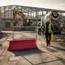 Premium Heavy Duty Pedestrian Mesh Top Barrier - Crash Tested Road Safety Solution