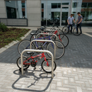 Premium Junior Cycle Stand - Stainless Steel, Space-Saving Design for Secure Bicycle Parking