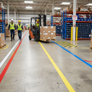 Premium Heavy Duty Vinyl Line Marking Tape 25m Roll for Indoor Applications and Forklift Use