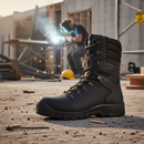 Premium High-Performance Safety Boot with GORE-TEX Membrane, Vibram Outsole, and Fiberglass Toe Cap for Ultimate Protection