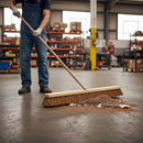 Premium 36-Inch Coco Broom Head - Heavy Duty Cleaning Tool for Effective Sweeping