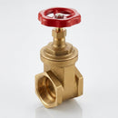 1-1/2in BSP Female Brass Gate Valve, 16 Bar (view 2)