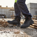 Premium Heavy Duty Safety Boot with Water-Repellant Upper, Composite Toe Protection, and Shock-Absorbing Sole for Comfort and Support