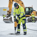 Premium Hi-Vis Winter Trousers with Taped Seams, Waterproof and Windproof, Functional Pockets for Ultimate Comfort