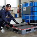 Premium Medium Spill Replacement Mats - Pack of 10 for Oil and Fuel Leaks
