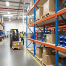 4x Heavy Duty Shelving Support Beams for Industrial Units