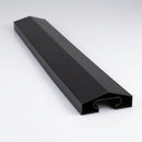 Capping Rail 2.45m Black (view 2)