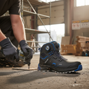 Premium Mid Safety Boot with NANO Toe Cap, BOA Fit System, and Heat-Resistant Outsole for Comfort and Stability