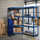 Premium Corner Shelving Unit - 1600mm High - 200/280kg Capacity