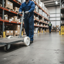 Premium 160mm Diameter Nylon Wheel with Roller Bearing