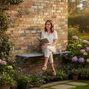 Professional Outdoor Mild Steel Wall Mounted Bench - Durable and Attractive Design for Public Spaces