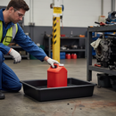 Heavy Duty Spill Tray for Battery and Chemical Storage - 28L