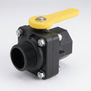 2in Stubby Ball Valve — 2in M/F Thread, 7 Bar Rated (view 2)