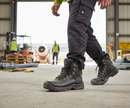 Premium Internal Metatarsal Boot with Poron XRD Technology, Steel Toe Cap, and Water Resistant Leather Upper for Enhanced Comfort and Protection