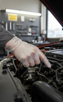 Premium Powder-Free Vinyl Disposable Gloves - 100% Synthetic PVC, Ambidextrous Design for Minimal Risk Protection