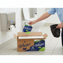 Premium Eco-Friendly Toilet Rolls 2-Ply White 210 Sheets - Case of 40 for Sustainable Hygiene