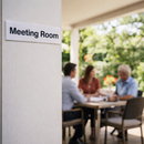 Meeting Room Sign – 1mm Rigid Plastic – Indoor/Outdoor