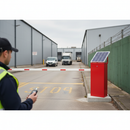 Premium Solar Powered Boom Barrier with Remote Control for Easy Access Management