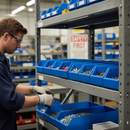 Premium Flat Pack Corrugated Plastic Parts Bins - Versatile Storage Solutions