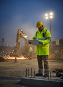 Premium Fire Retardant Hi-Vis Anti-Static Jacket with High Frequency Welded Seams and Adjustable Features for Enhanced Safety