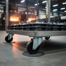 100mm Heavy Duty Swivel Plate Castor High Temperature with Phenolic Wheel