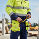 Premium Multisafe Holster Pockets - Hi-Vis Yellow with Anti-Static Properties