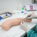 Professional Suture Practice Leg Model for Medical and Nursing Students with Realistic Skin and Wound Simulation