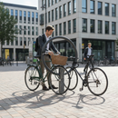 Premium Heavy Duty Cycle Stand for Outdoor Bike Storage - Galvanised Steel, Two-Bike Capacity, Surface & Sub-Surface Mounting Options