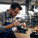 Premium ProBlu Anti-Reflective Glasses with Polycarbonate Lenses and Hybrid Frame for Blue Light Protection
